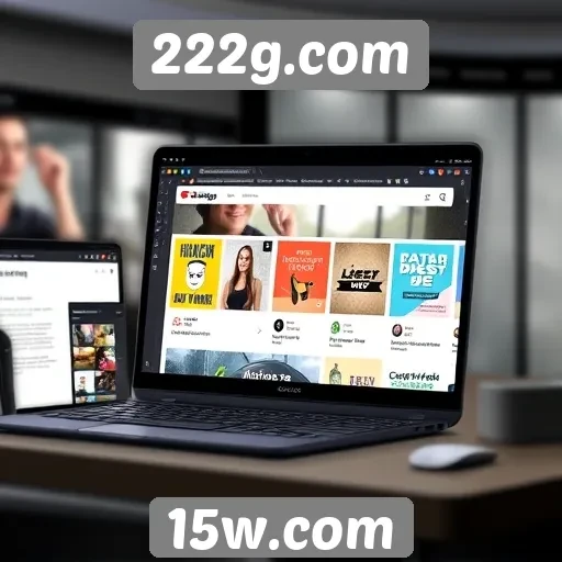 Navegação intuitiva em 222g.com